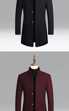 Load image into Gallery viewer, Slim Wool Blend Long Coat
