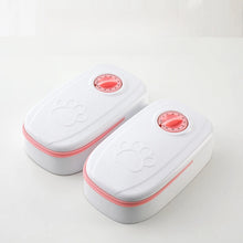 Load image into Gallery viewer, Pet Automatic Feeder Timed Quantification Separate Bowls for Dry Wet Feeding Easy to Clean Short-distance Travel Home Use
