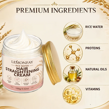 Load image into Gallery viewer, Hair Straightening Cream Smoothing Frizz Control Nourishing Repair Damaged Silky Hair Care Treatment
