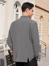 Load image into Gallery viewer, Men’s Lightweight Stand-Collar Casual Blazer
