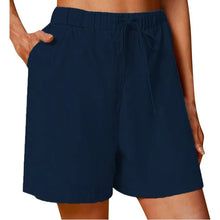 Load image into Gallery viewer, Loose Cotton Linen Summer Shorts
