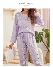 Load image into Gallery viewer, Cartoon Lounge Pajama Set
