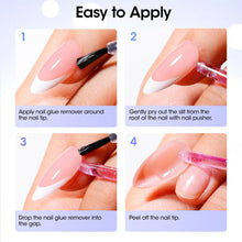 Load image into Gallery viewer, Nail Glue Remover 40ML for Press on Nails False Tips Non Acetone Gentle Nail Care Remover Supplies Solution Manicure Supply
