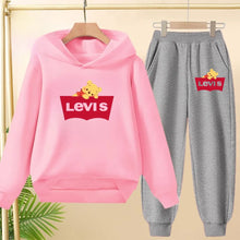 Load image into Gallery viewer, Kids Hooded Sportswear Set
