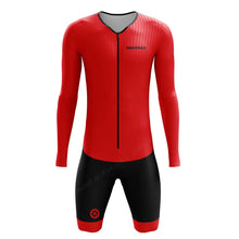 Load image into Gallery viewer, Righttrack Sport Men's Cycling Skinsuit Performance Long Sleeve Quick Dry Uv Protection Speedsuit Trisuit Road Bike Mtb Clothing
