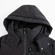 Load image into Gallery viewer, Women's Winter Hooded High Waist Padded Sport Parkas Coats with Belt Female Elegant Thick Warm Pockets Windproof Skiing Jackets
