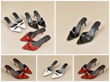 Load image into Gallery viewer, Women's High Heels Summer Slippers Women Sandals Fashion Classic Pointy Open Toe Stiletto Heels Sexy 2026 High-heeled Slippers

