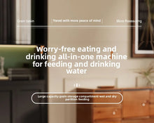 Load image into Gallery viewer, Large Capacity Pet Automatic Feeders and Water Dispensers, Suitable for Cats and Dogs.
