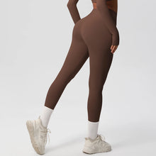 Load image into Gallery viewer, Yoga Leggings High Waist Naked Feeling Leggings Women Fitness Running Yoga Pants Energy Gym Tight Leggings Casual Workout Leggin
