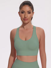 Load image into Gallery viewer, Beautiful Back Sports Bras For Women Seamless Adjustable Strap Shockproof Elastic Fitness Athletic Brassiere Slim Yoga Top
