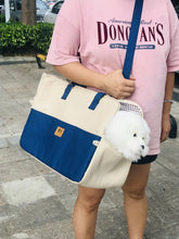 Load image into Gallery viewer, Portable Dog Carrier Cat Dog Outdoor Travel Bag Breathable Pet Carrying Pouch Travel Duffle for Cats Small Dogs Car Seat Carrier
