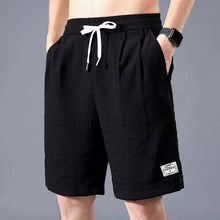 Load image into Gallery viewer, Lce Silk Shorts Men's Thin Sports Cropped Pants Loose Straight Leg Cool Breathable New Fashion Trend Casual XL-XXXL
