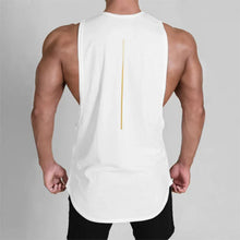 Load image into Gallery viewer, Men's Gym Clothing Summer Casual Tank Top Bodybuilding Sleeveless Shirt Sports Quick Dry Fitness Vest Workout Running Undershirt
