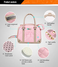 Load image into Gallery viewer, Truelove Fashion Pet Carrier Handbag Out of Portable Bag Space Cabin Hug Cat Dog Artifacts Out Bag Backpack Pet Box Cage TLX6971
