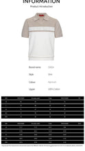 Load image into Gallery viewer, Cotton Patchwork Casual Summer Polo
