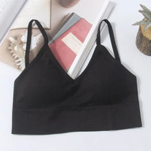 Load image into Gallery viewer, Sexy Nylon Thin Strapes Sports Bra Fitness Sport Brassiere Tops Gym Bra Backless Push Up Bras Running Women Sports Bra Women Bra
