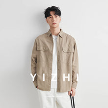 Load image into Gallery viewer, Vintage Cotton Workwear Shirt Men
