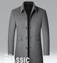 Load image into Gallery viewer, Classic Wool Blend Winter Coat
