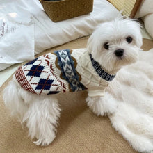 Load image into Gallery viewer, Dog Clothes Pet Sweater Knitted Pullovers Sweaters for Small Medium Dogs Chihuahua Puppy Pet Sweater Yorkshire Pure Dog Sweaters
