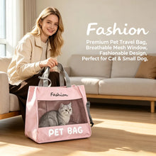 Load image into Gallery viewer, Pet Cat Carrier Bag Outdoor Travel Backpack for Cats Small Dogs Breathable Cat Carrying Bag Pet Supplies Outdoor Travel Camping
