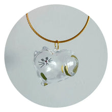 Load image into Gallery viewer, Transparent Cute Dog Pendant Keychain Creative Pet Hair Storage Capsule Hanging Ornament for Pet Lover DIY Pet Memorial Keychain
