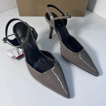 Load image into Gallery viewer, High Heels Women's Shoes for Business Elegant Pointed Toe Patent Leather Daily Office Stilettos Designer Summer Ladies Sandals
