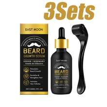 Load image into Gallery viewer, Beard Thickening Care Oil with Roller Ball 0.25mm Strengthen Hair Roots Nourishing Soften Beard Oil for Men Grooming Beard Care
