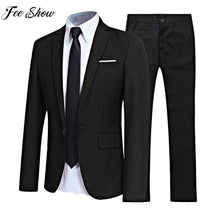 Load image into Gallery viewer, Gentleman Formal Two Piece Suit
