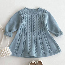 Load image into Gallery viewer, Knitted Princess Party Girls Dress
