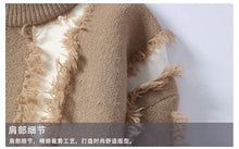 Load image into Gallery viewer, 2026 Winter Fashion worn‑out design Sweater Men Casual Knit Pullovers Mens Thick Warm Loose Knitted Sweaters Streetwear Man
