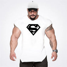 Load image into Gallery viewer, Mens Tank Tops Shirt Gym Tank Top Fitness Clothing Vest Sleeveless Cotton Man Canotte Bodybuilding Ropa Hombre Man Clothes Wear
