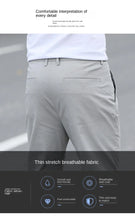 Load image into Gallery viewer, Men's High-Quality Chinos -Cotton Casual Trousers - Breathable Straight Pants (Sizes w28-w40)
