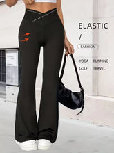 Load image into Gallery viewer, Women'S High-Waisted Leggings - Stretchy Yoga Pants with Tummy Control, Non-Slip Grip, All-Season Workout Leggings for Gym,
