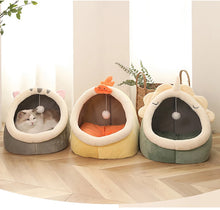 Load image into Gallery viewer, Deep Sleep Cat Bed Cartoon Pet Bed Foldable Removable Washable Pet Sleeping Bed for Small Dog Mat Bag Cave Cats Bed
