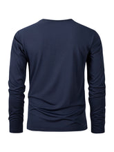 Load image into Gallery viewer, Classic Solid Long Sleeve Tee
