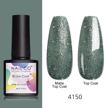 Load image into Gallery viewer, NAILCO 8ml Pink Red Colors Gel Nail Polish Nail Art Varnishes Gel Lacquer Coat LED Nails Manicure Design UV Gel Varnish Soak Off
