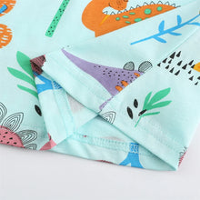 Load image into Gallery viewer, Dinosaur Print Summer Girls Dress
