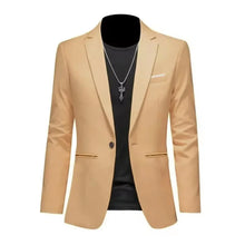 Load image into Gallery viewer, Autumn Slim Casual Suit Jacket
