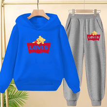 Load image into Gallery viewer, Kids Hooded Sportswear Set
