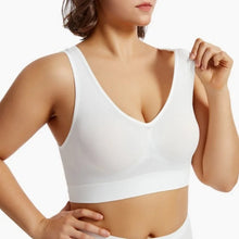 Load image into Gallery viewer, Seamless Sports Bras For Women Push-Up Bra Female Breathable Brassiere No Pads Bralette Solid Color Crop Top Sexy Lingerie S-5XL
