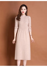 Load image into Gallery viewer, Autumn Knit A-Line Sweater Dress
