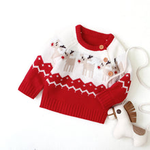 Load image into Gallery viewer, Christmas Baby Knit Sweater
