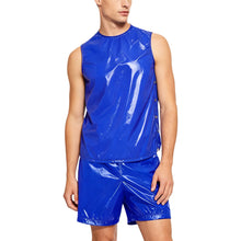 Load image into Gallery viewer, Mens Special Needs Waterproof Sweat Tracksuit Tank Tops And Sides Buttons Boxer Shorts Two Pieces Outfit Adaptive Clothing

