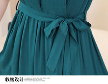Load image into Gallery viewer, New Fashion Summer Dresses For Women 2025 Elegant Casual Short Sleeve Midi Dress Soild Colour Women Clothing
