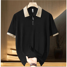 Load image into Gallery viewer, Oversized Contrast Summer Polo Shirt
