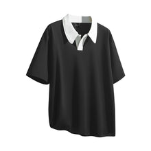 Load image into Gallery viewer, Oversized Contrast Summer Polo Shirt

