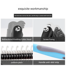Load image into Gallery viewer, Dog Brush Pet Dog Hair Remover Cat Comb Grooming And Care Brush For Matted Long Hair and Short Hair Curly Dog Supplies Pet Items
