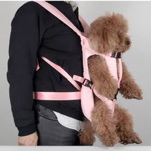 Load image into Gallery viewer, Pet Bag Outdoors Carrying Front-Hugging Large Dog Backpack Convenient Carrying Bag
