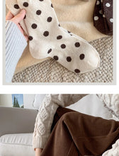 Load image into Gallery viewer, Polka Velvet Winter Socks
