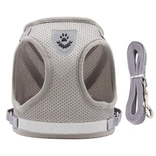 Load image into Gallery viewer, Cat Harness Lead Leash Set Adjustable Reflective Escape Proof Pet Mesh Vest Harness Puppy Dog Collar Small Dog Cat Pet Supplies
